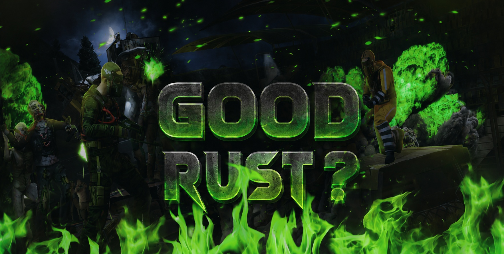 Баннер сервера GoodRust 4x Monthly Main | Qol/Loot+